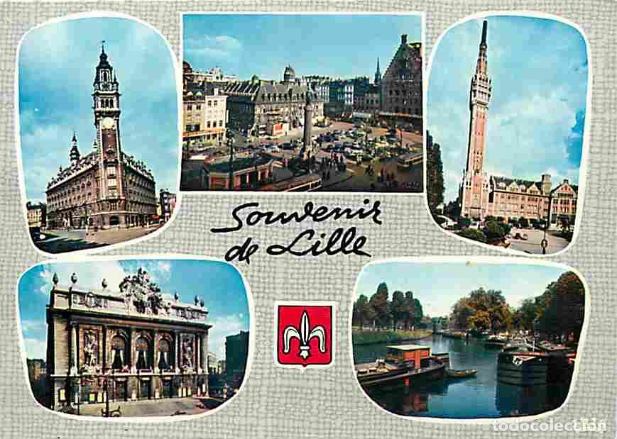 Postais: Francia - 59 - Lille - Multivues - Blasons - Carte Neuve - CPM - Voir Scans Recto-Verso