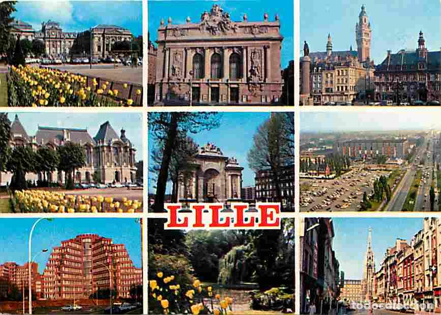 Postais: Francia - 59 - Lille - Multivues - Fleurs - Carte Neuve - CPM - Voir Scans Recto-Verso