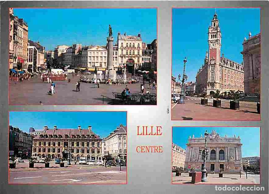Postais: Francia - 59 - Lille - Lille Centre - Multivues - Automobiles - CPM - Voir Scans Recto-Verso