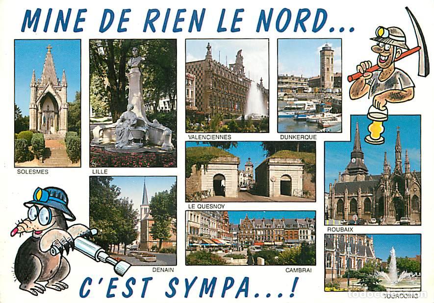 Postcards: Francia - 59 - Nord - Mine de rien le Nord c'est sympa - Multivues - CPM - Voir Scans Recto-Verso