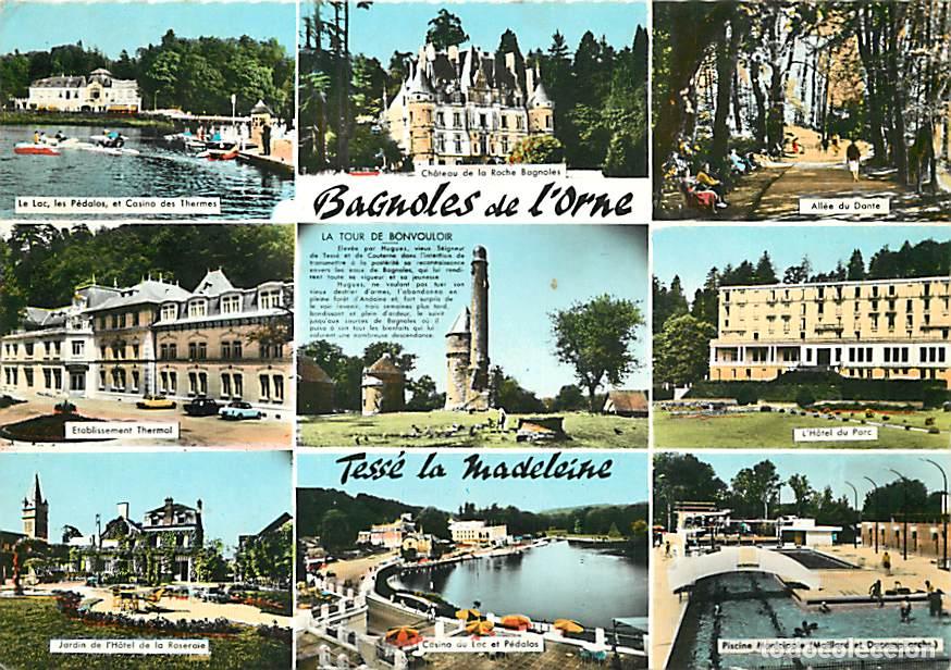 Cartoline: Francia - 61 - Bagnoles de l'Orne - Multivues - Piscine municipale - CPM - Voir Scans Recto-Verso