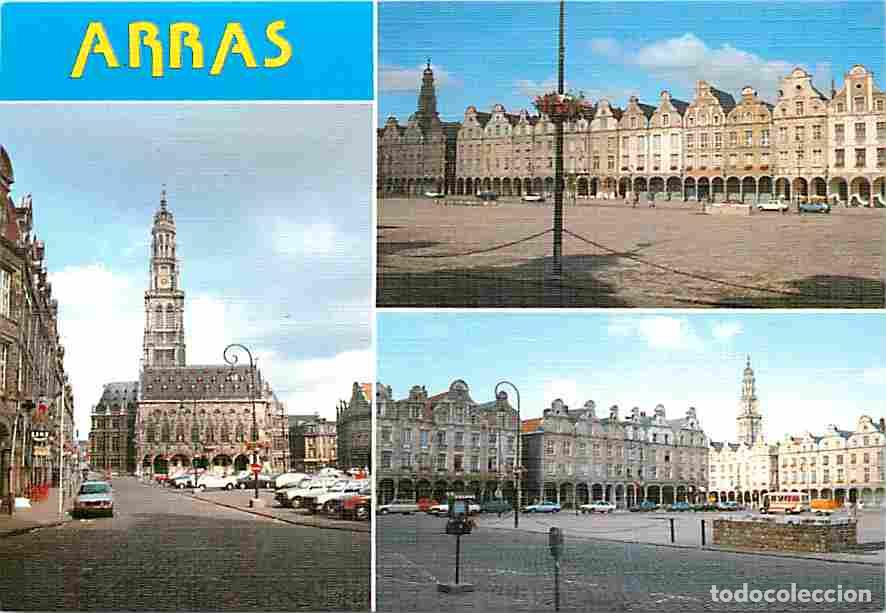 Cartoline: Francia - 62 - Arras - Les Places - Multivues - Automobiles - CPM - Voir Scans Recto-Verso