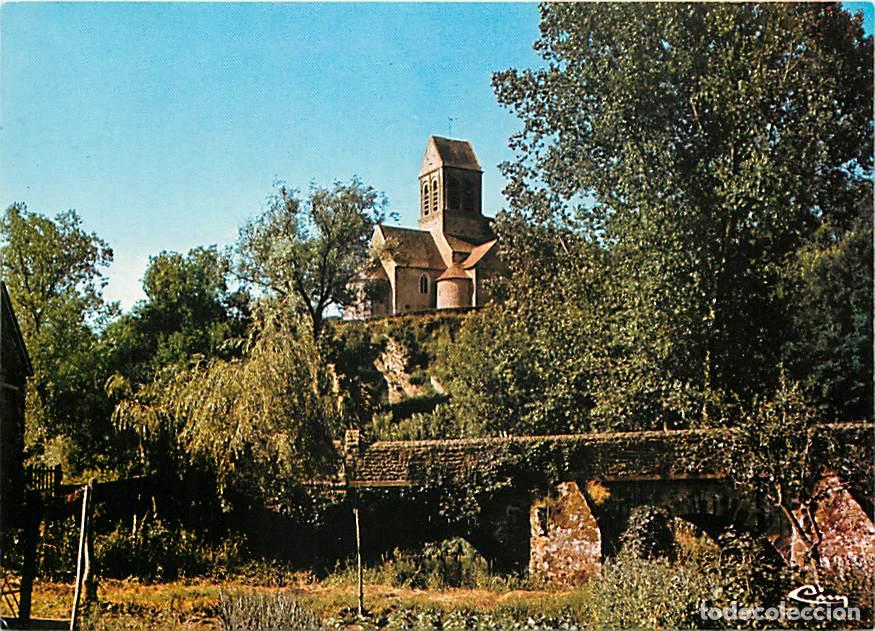 Cartoline: Francia - 61 - Saint Ceneri le Gerei - L'&eacute;glise et le vieux pont - Carte Neuve - CPM - Voir Scans Re
