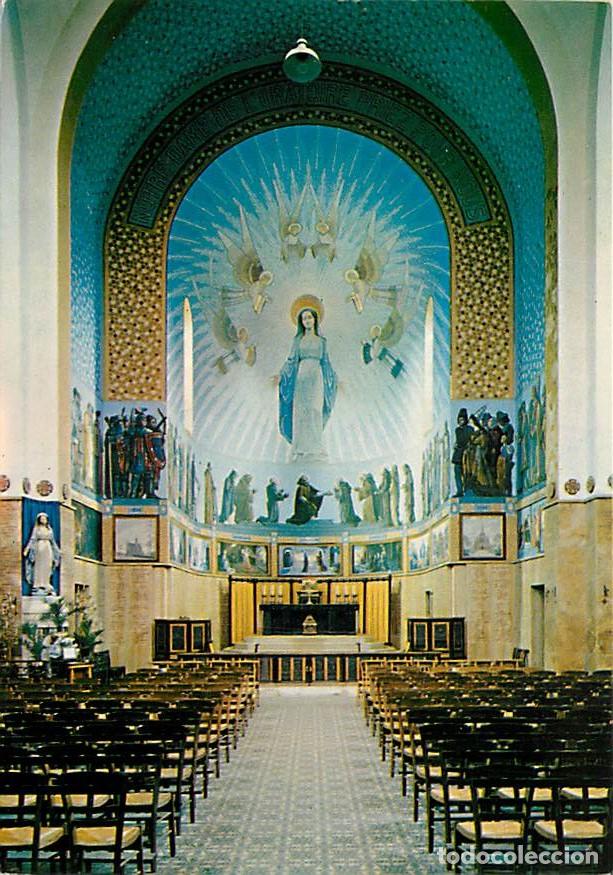 Postales: Francia - 61 - Passais la Conception - Nouveau Sanctuaire de N-D de l'Oratoire - Art Religieux - Car