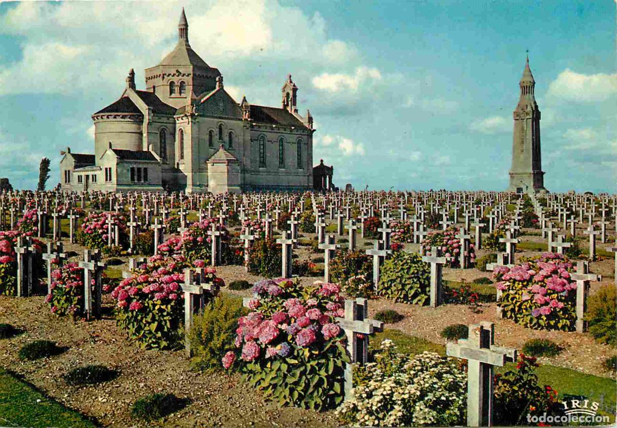 Postales: Francia - 62 - Notre Dame de Lorette - Le Cimeti&egrave;re Militaire - La Chapelle et la Tour - CPM - Voir