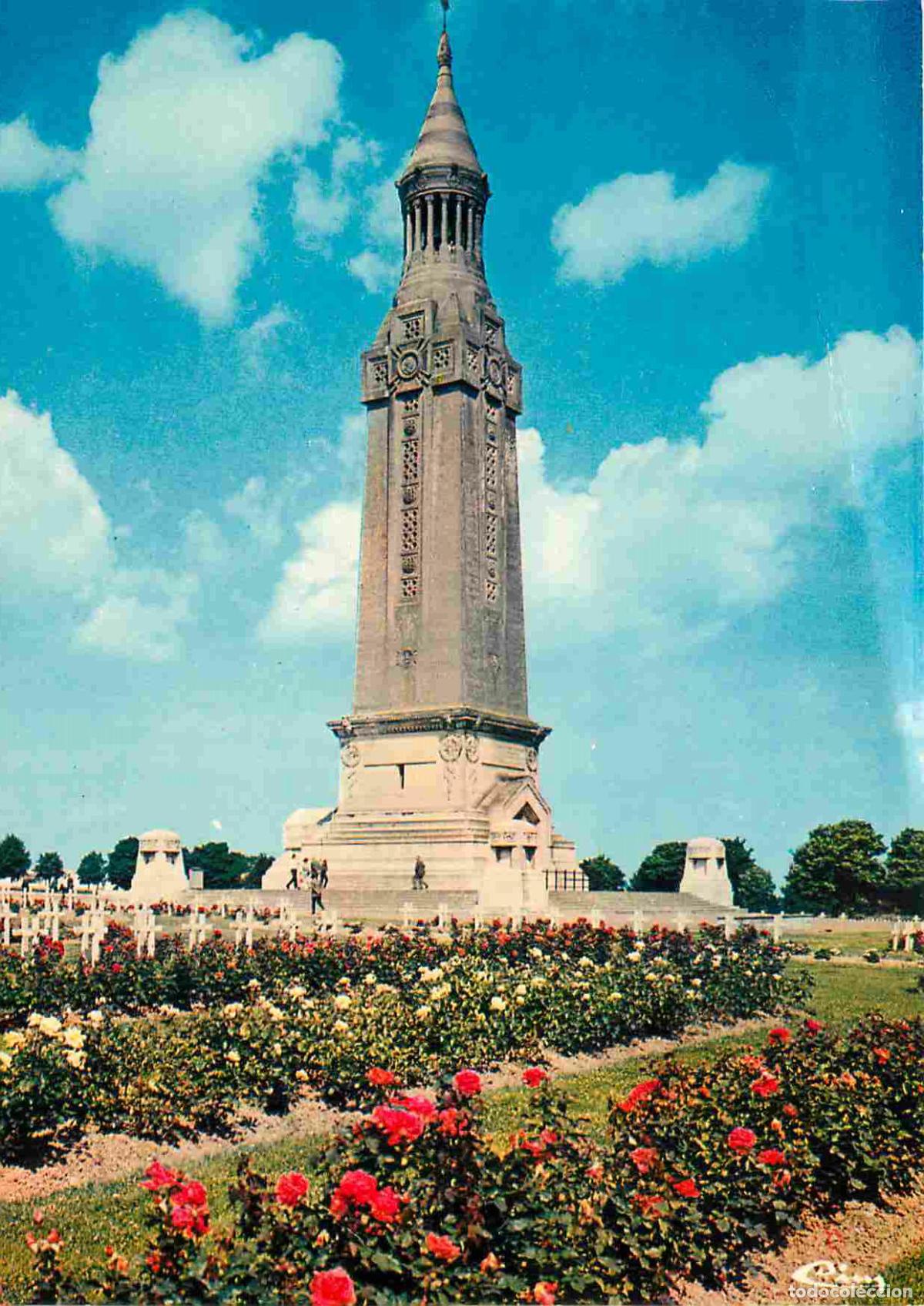 Postales: Francia - 62 - Notre Dame de Lorette - Le Cimeti&egrave;re Militaire - La Tour et la Chapelle - CPM - Voir