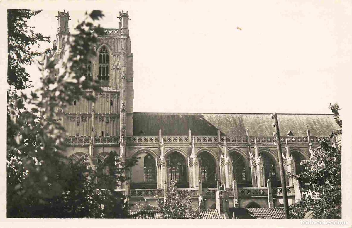 Cartes Postales: Francia - 62 - Saint Omer - La Cath&eacute;drale - CPSM format CPA - Flamme Postale - Voir Scans Recto-Vers