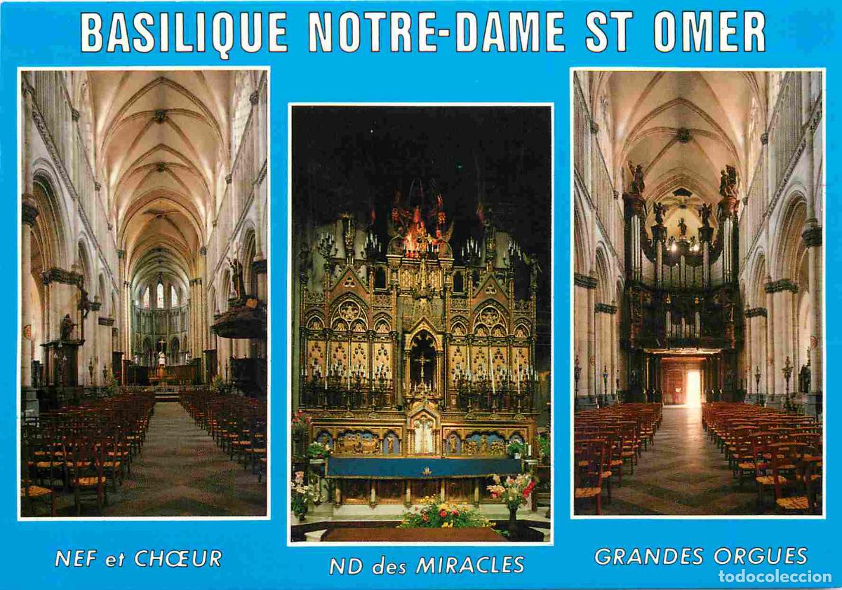 Cartes Postales: Francia - 62 - Saint Omer - Basilique Notre-Dame - Multivues - CPM - Voir Scans Recto-Verso