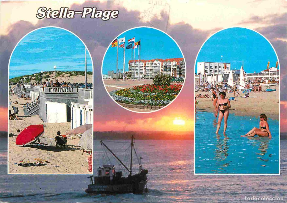 Cartes Postales: Francia - 62 - Stella Plage - Multivues - Femme en maillot de bain - CPM - Voir Scans Recto-Verso