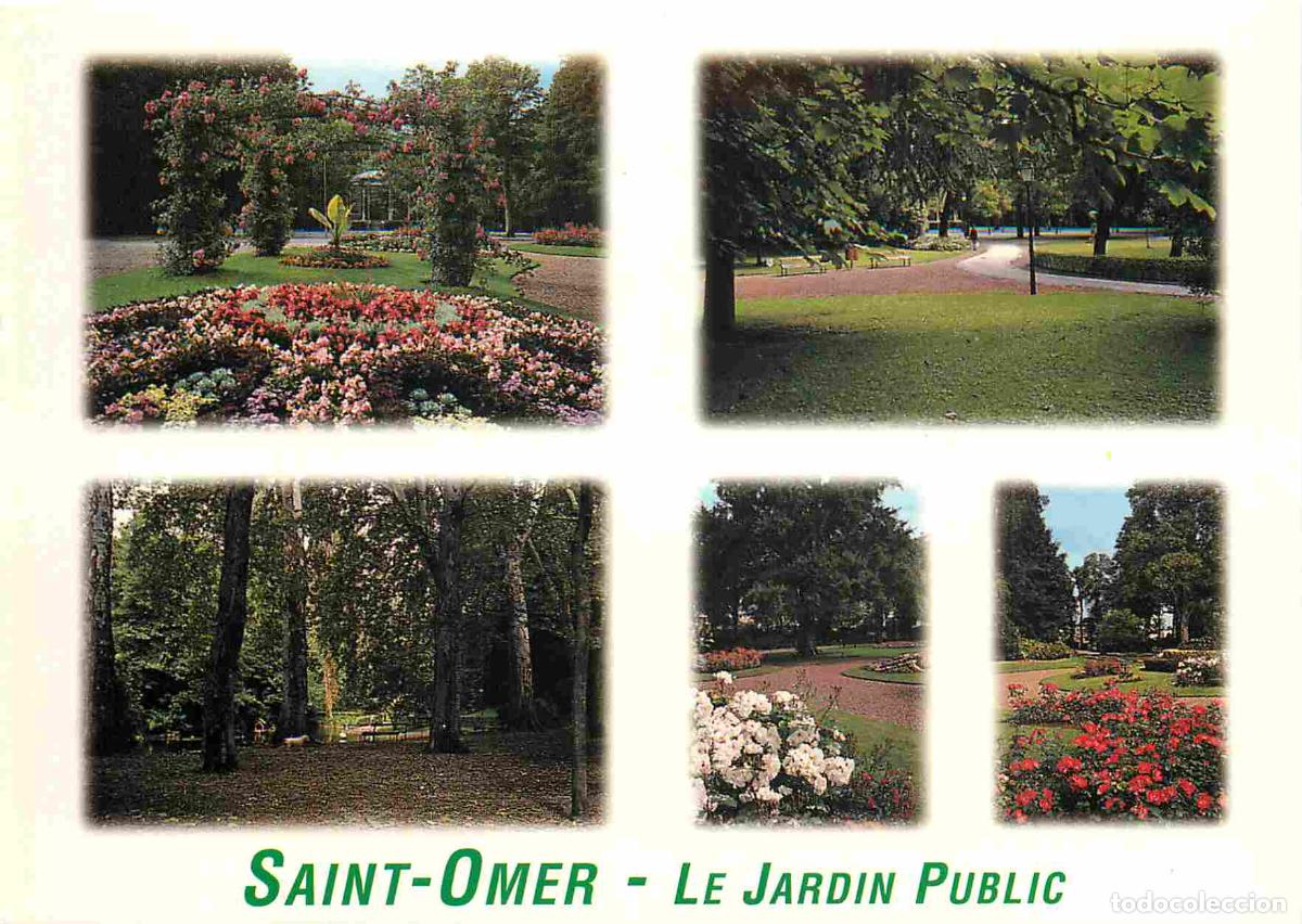 Cartes Postales: Francia - 62 - Saint Omer - Le Jardin Public - Multivues - CPM - Voir Scans Recto-Verso