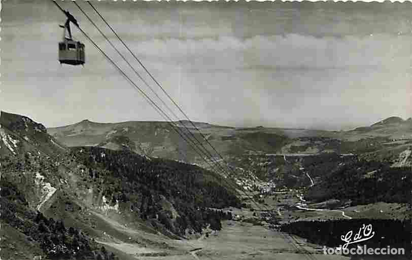 Cartoline: Francia - 63 - Le Sancy - T&eacute;l&eacute;ph&eacute;rique du Mont Dore-Sancy au dessus de la Vall&eacute;e d'Enfer - CPM - Voi