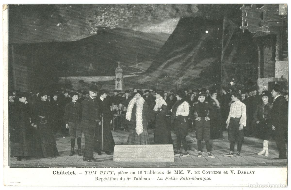 Postales: 3 postales de Tom Pitt, de V. de Cotiens & V. Darlay_Ch&acirc;telet (Paris)