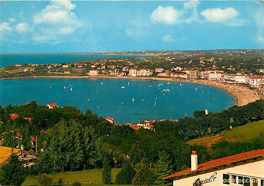 Postales: Francia - 64 - Saint Jean de Luz - Vue g&eacute;n&eacute;rale sur la Baie - Flamme Postale de Ciboure - CPM - Voir
