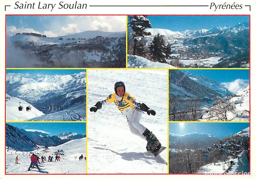 Cartoline: Francia - 65 - Saint Lary Soulan - Multivues - Hiver - Neige - Snowboard - CPM - Voir Scans Recto-Ve