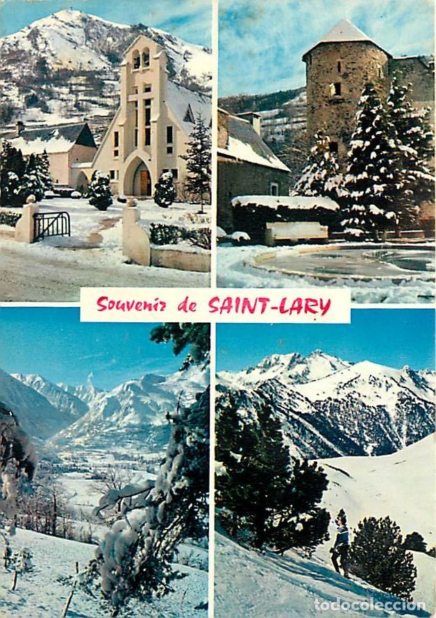 Cartoline: Francia - 65 - Saint Lary Soulan - Multivues - Hiver - Neige - CPM - Etat l&eacute;ger pli visible - Voir S
