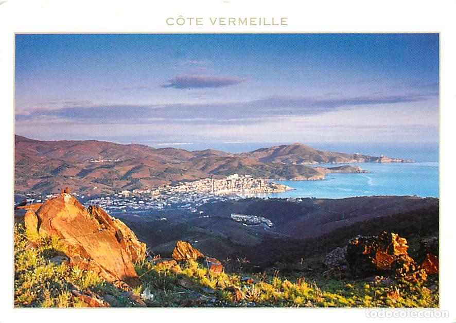 Postcards: Francia - 66 - Pyr&eacute;n&eacute;es Orientales - La C&ocirc;te Vermeille - Vue de la C&ocirc;te Vermeille depuis les hauteur