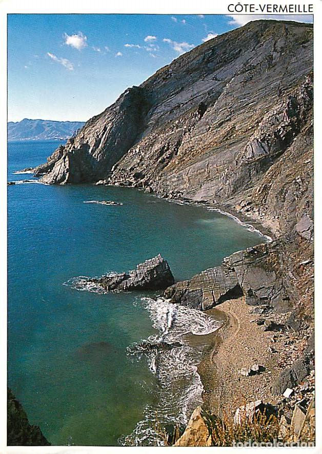 Postcards: Francia - 66 - Pyr&eacute;n&eacute;es Orientales - La C&ocirc;te Vermeille - La plage du minerai au Cap Cerb&egrave;re - CPM -