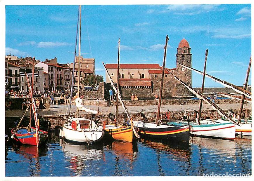 Postcards: Francia - 66 - Collioure - Le Port et l'&eacute;glise fortifi&eacute;e - CPM - Voir Scans Recto-Verso