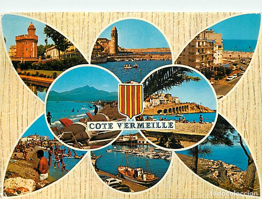 Postcards: Francia - 66 - Pyr&eacute;n&eacute;es Orientales - La C&ocirc;te Vermeille - Multivues - Blasons - CPM - Voir Scans Rect