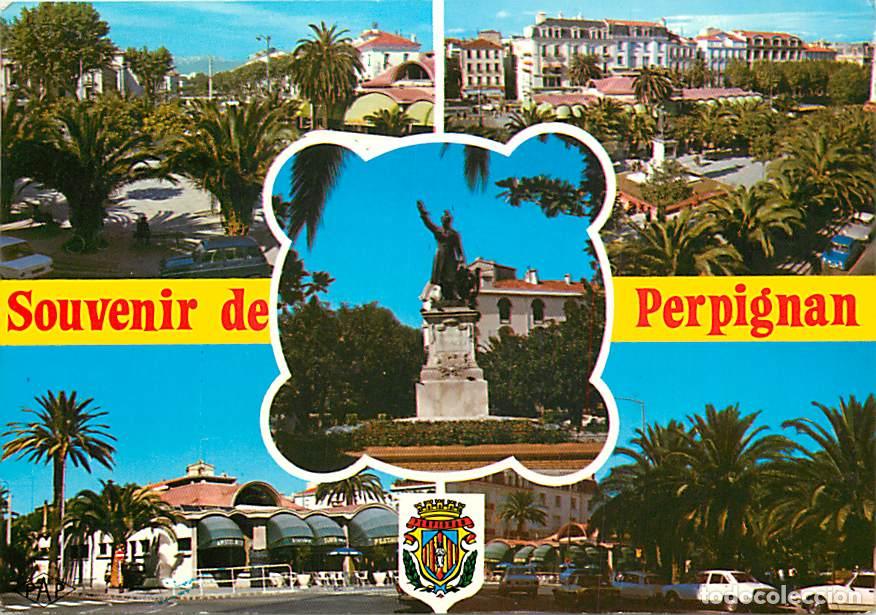 Postcards: Francia - 66 - Perpignan - Multivues - Automobiles - Blasons - CPM - Voir Scans Recto-Verso