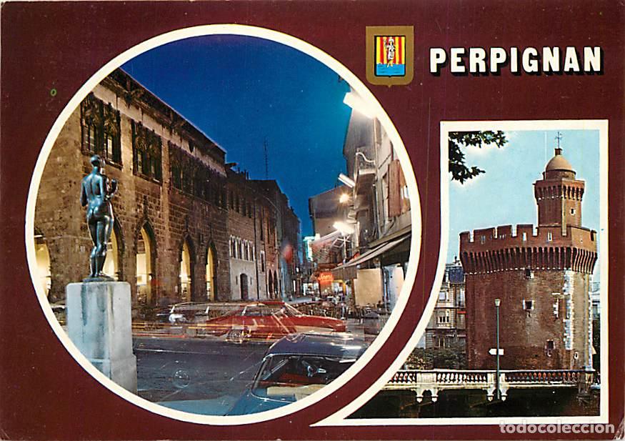 Postcards: Francia - 66 - Perpignan - Multivues - Automobiles - Sculpture de femme nue - CPM - Voir Scans Recto