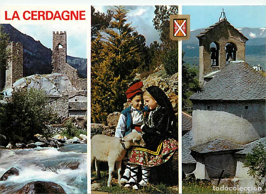 Postales: Francia - 66 - Les Tours de Carol - L'Eglise de Planes - Enfants - Folklore - Moutons - CPM - Voir S