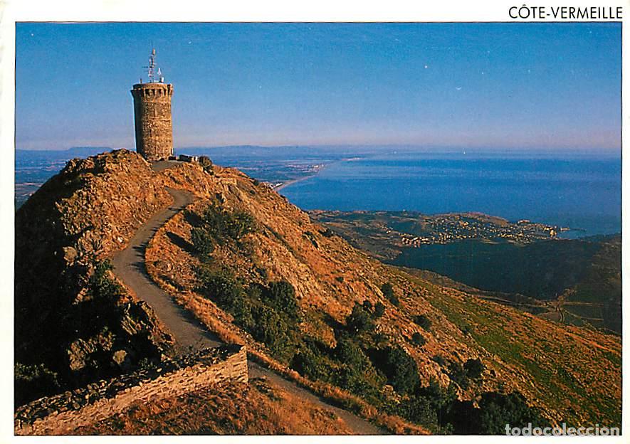 Postales: Francia - 66 - Pyr&eacute;n&eacute;es Orientales - La C&ocirc;te Vermeille - L'ancienne tour de guet de Madeloch (alt. 6