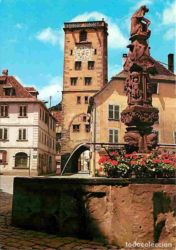 Postales: Francia - 68 - Ribeauville - La Fontaine du Vin et la Tour des Bouchers - CPM - Voir Scans Recto-Ver