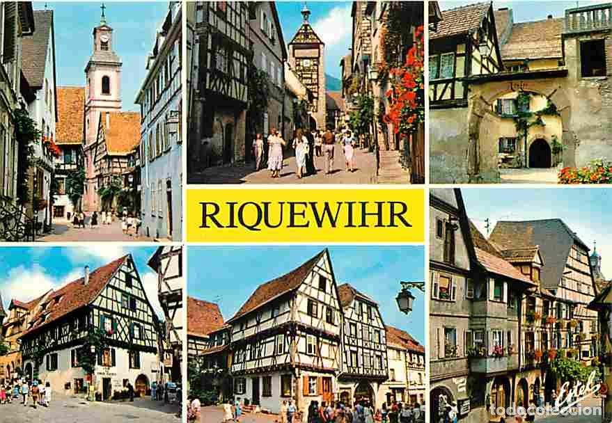Postais: Francia - 68 - Riquewihr - Multivues - CPM - Voir Scans Recto-Verso