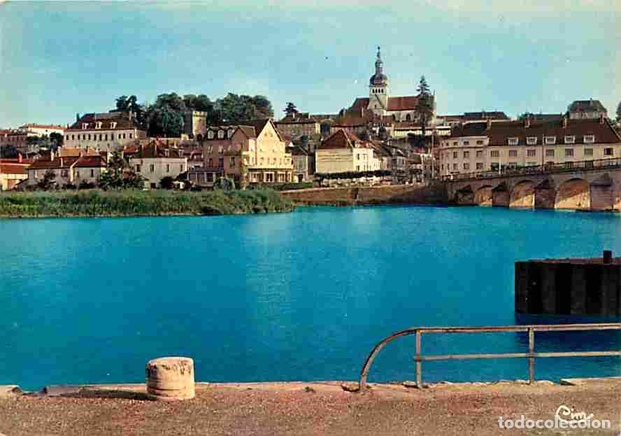 Postales: Francia - 70 - Gray - Vue G&eacute;n&eacute;rale - Le Pont sur la Saone - La Basilique Notre Dame - La Tour du Ch&acirc;