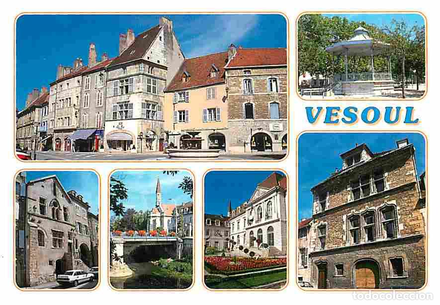 Postales: Francia - 70 - Vesoul - Multivues - Automobiles - Carte Neuve - CPM - Voir Scans Recto-Verso