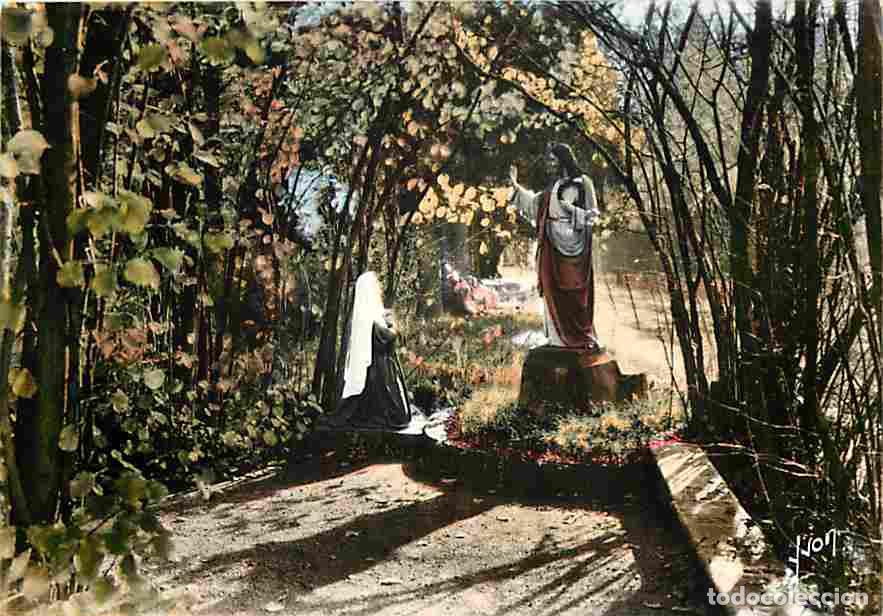Postales: Francia - 71 - Paray le Monial - Jardin du Monast&egrave;re de la Visitation - Bosquet de Noisetiers ou eur