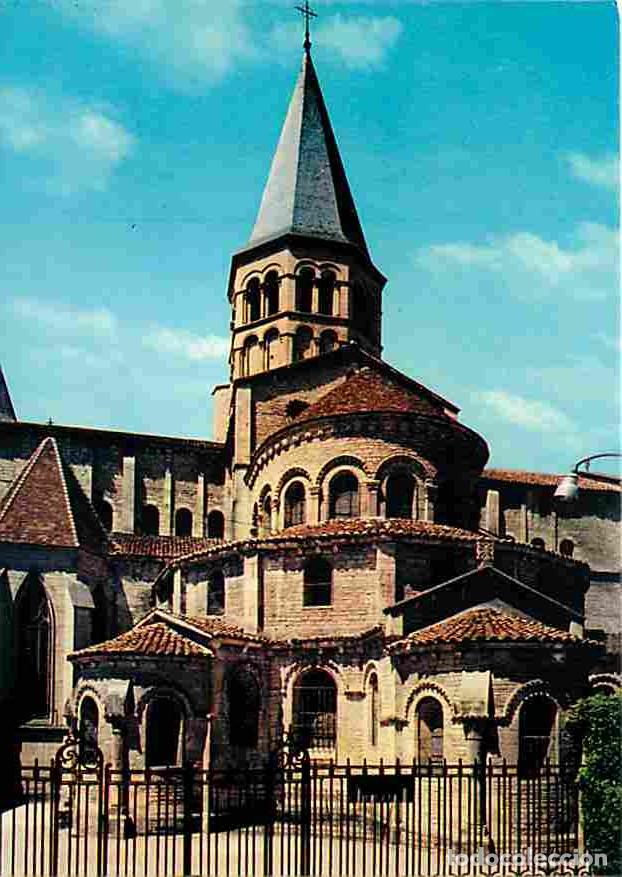 Postales: Francia - 71 - Paray le Monial - La Basilique du Sacr&eacute; Coeur - La cascade des absides - Carte Neuve