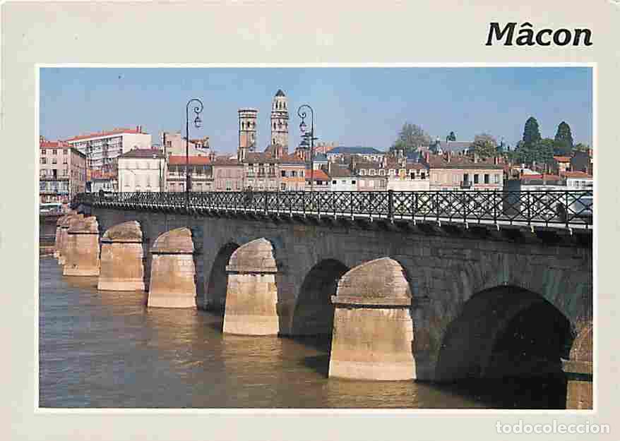 Postales: Francia - 71 - Macon - Le pont de Saint-Laurent - CPM - Voir Scans Recto-Verso