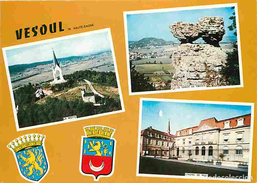 Postales: Francia - 70 - Vesoul - Multivues - Blasons - CPM - Voir Scans Recto-Verso