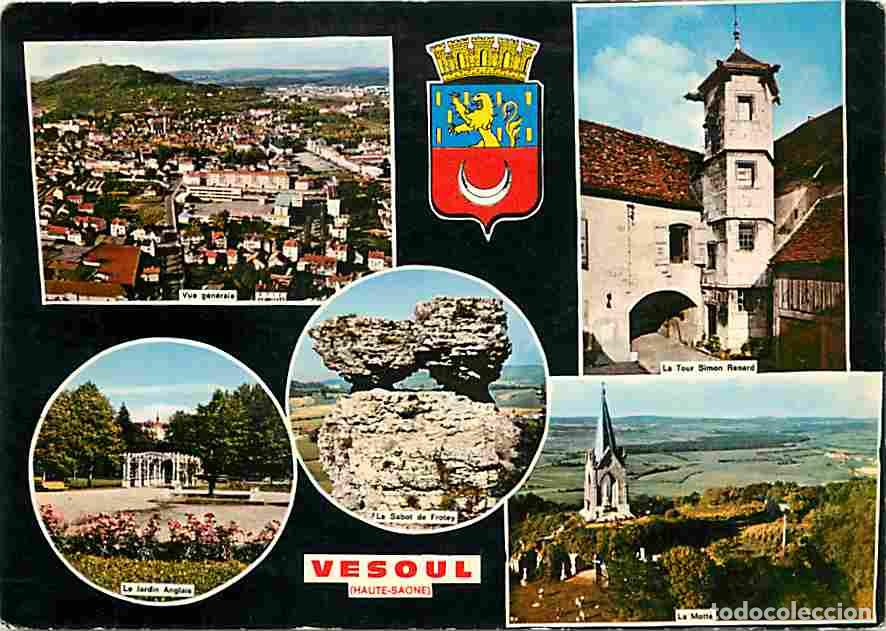 Postales: Francia - 70 - Vesoul - Multivues - Blasons - CPM - Voir Scans Recto-Verso