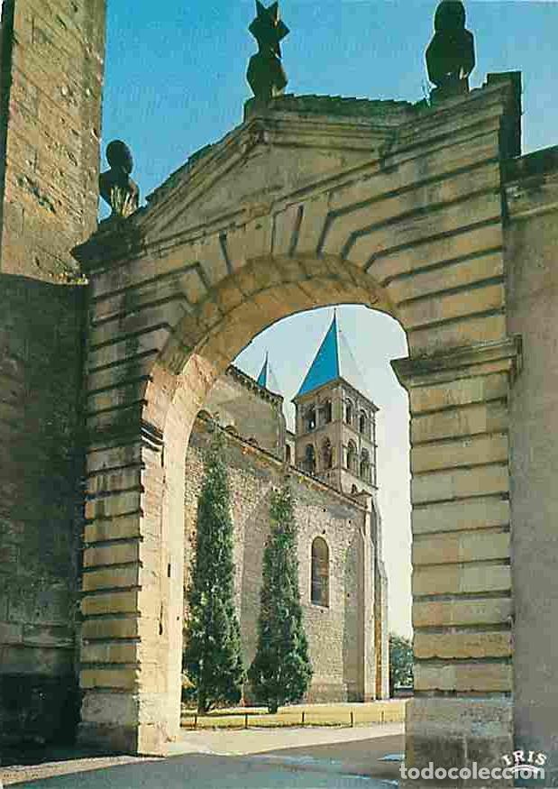 Postales: Francia - 71 - Paray le Monial - La Basilique du Sacr&eacute; Coeur - Flamme Postale - CPM - Voir Scans Rec
