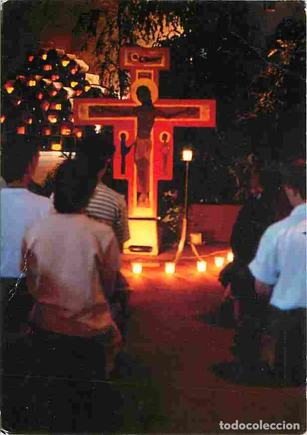 Postales: Francia - 71 - Taiz&eacute; - Ic&ocirc;ne de la croix - Art Religieux - Flamme Postale - CPM - Voir Scans Recto-V