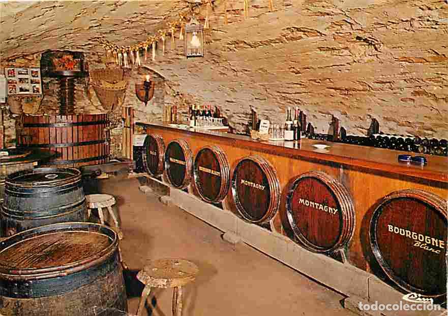 Postales: Francia - 71 - Buxy - Caveau de la tour Rouge - Bouteilles de vin - CPM - Voir Scans Recto-Verso