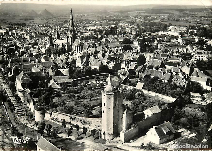 Postcards: Francia - 71 - Autun - Vue G&eacute;n&eacute;rale a&eacute;rienne et les Remparts - CPSM grand format - Mention Photograp