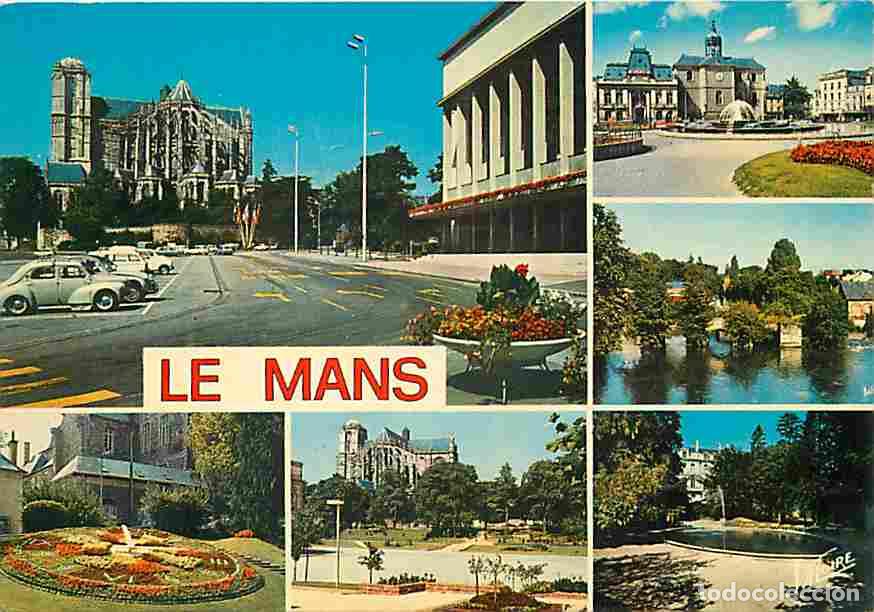 Cartes Postales: Francia - 72 - Le Mans - Multivues - Automobiles - CPM - Voir Scans Recto-Verso