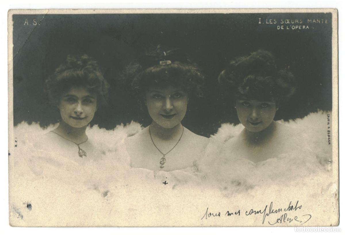 Postales: Les soeurs Mante_Op&eacute;ra (Paris) - Foto 1