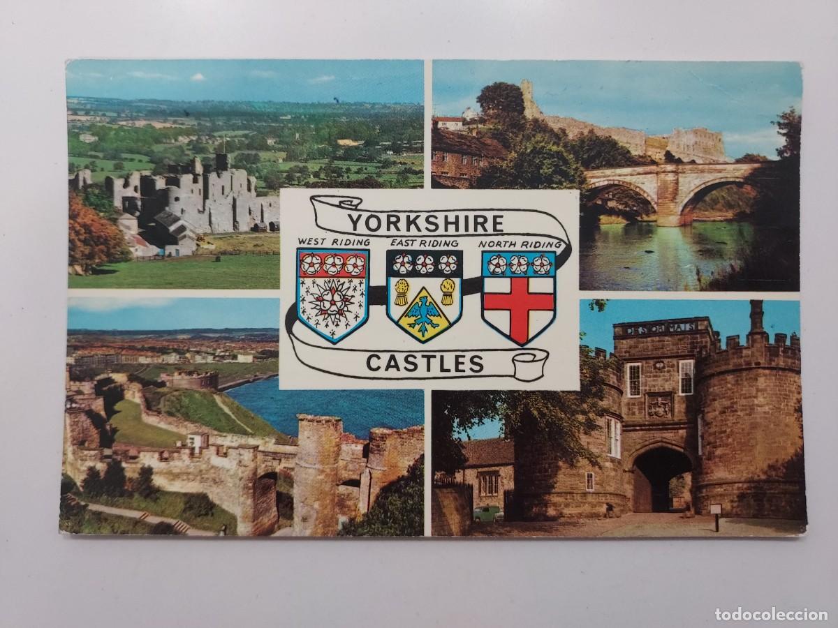 Cartes Postales: POSTAL GRAN BRETA&Ntilde;A INGLATERRA YORKSHIRE CASTLES. ESCRITA