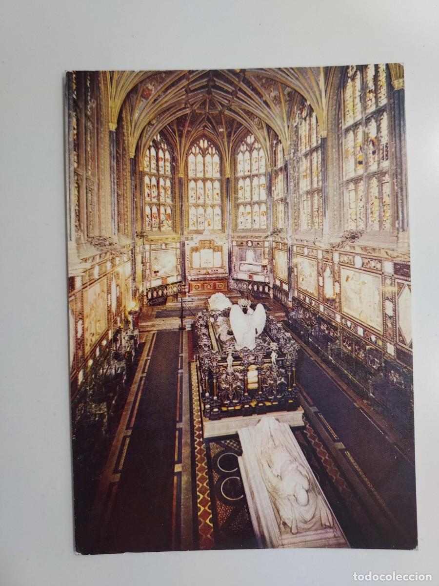 Cartoline: POSTAL GRAN BRETA&Ntilde;A INGLATERRA ALBERT MEMORIAL CHAPEL LOOKING EAST, WINDSOR. SIN CIRCULAR