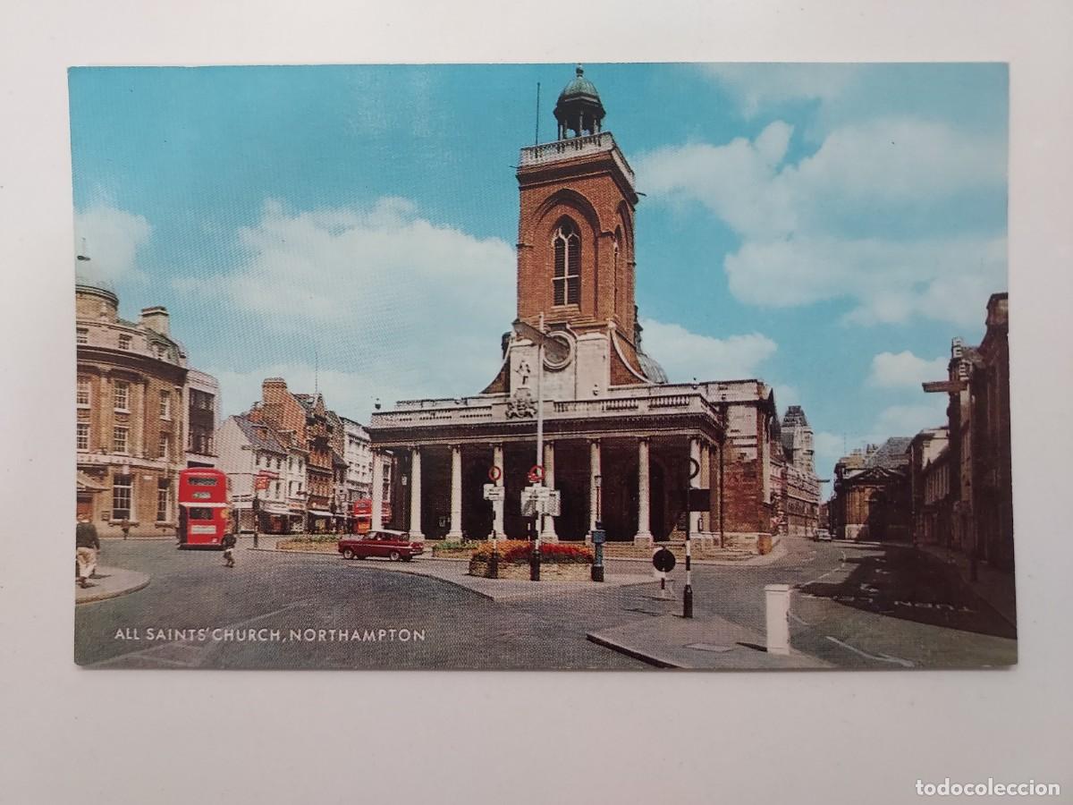 Cartoline: POSTAL GRAN BRETA&Ntilde;A INGLATERRA ALL SAINT`S CHURCH, NORTHAMPTON. ESCRITA