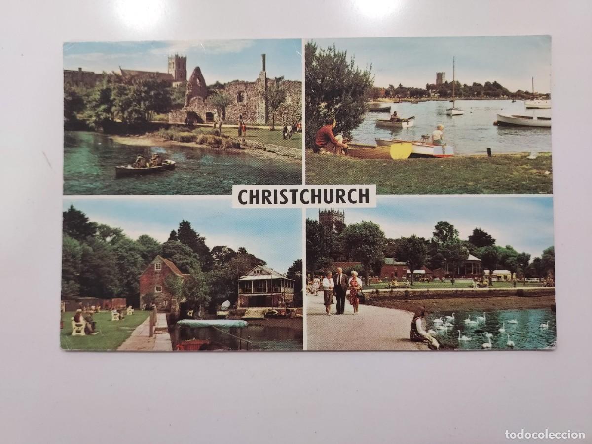 Cartes Postales: POSTAL GRAN BRETA&Ntilde;A INGLATERRA CHRISTCHURCH, DORSET. CIRCULADA