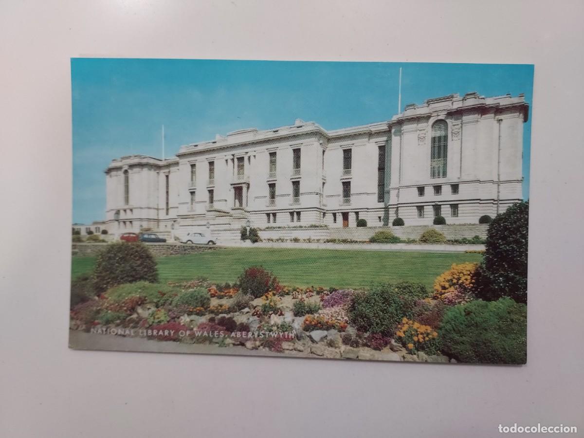 Cartoline: POSTAL GRAN BRETA&Ntilde;A GALES. NATIONAL LIBRARY OF WALES ABERYSTWYTH. ESCRITA