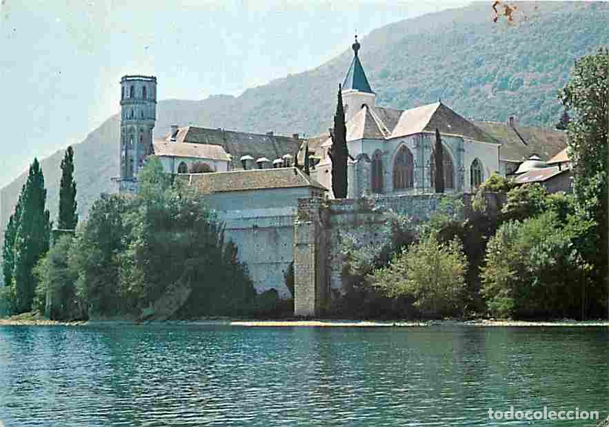 Postales: Francia - 73 - Abbaye d'Hautecombe - Tour St Andr&eacute; sur le Lac du Bourget - CPM - Voir Scans Recto-Ve