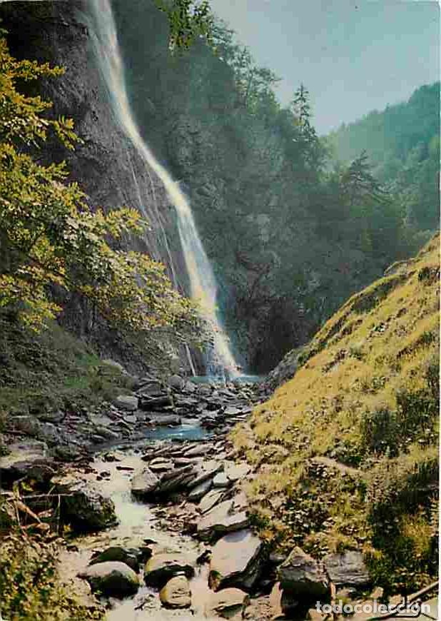 Postales: Francia - 73 - Savoie - En Tarentaise - Environs de la L&eacute;ch&egrave;re - La Cascade du Morel - CPM - Voir Sc