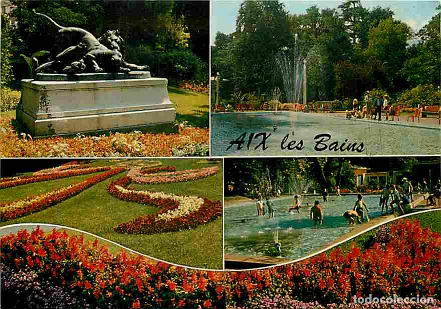 Postales: Francia - 73 - Aix les Bains - Multivues - CPM - Voir Scans Recto-Verso